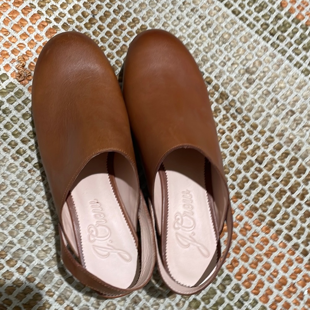 Never worn J Crew sling back clog - women’s 10